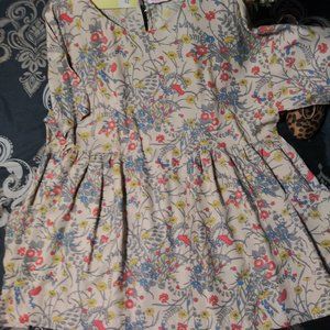 191 jeaniemade scrapwear size X Large tunic